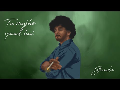 Tu Mujhe Yaad Hai - Gunda | Allah Rakha LP | Azadi Records | Lyric Video