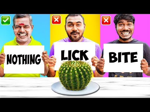 Extreme BITE, LICK OR NOTHING Challenge | Fun Overloaded