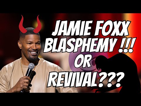 Jamie Foxx Stand Up, Blasphemy, and The Great Awakening!!!! A must watch! | Dr.Kynan Bridges