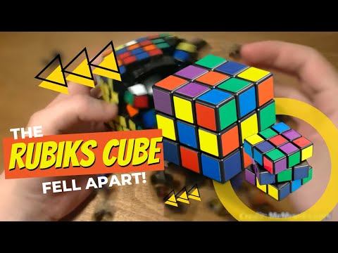 The Rubiks cube fell apart...