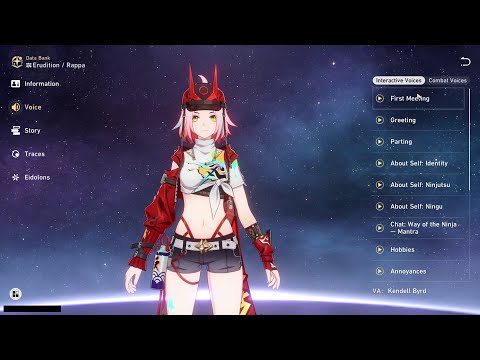 RAPPA ALL VOICE LINES (ENGLISH)