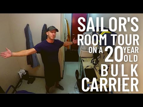 SAILORS ROOM TOUR | 20 YEAR OLD SHIP