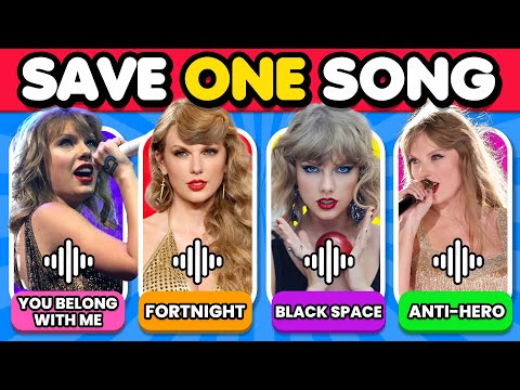 SAVE ONE SONG PER SINGER 🎤🎶 Most Popular Artists / Music Quiz