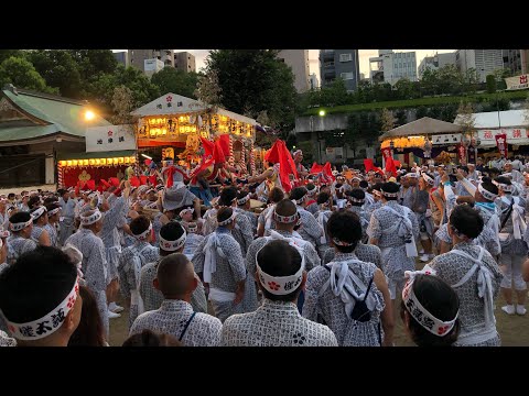 【天神祭2023】催太鼓宮入　大阪天満宮