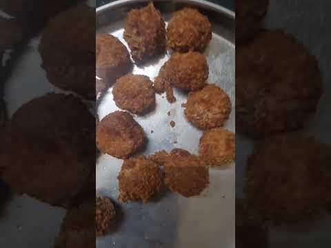 Sunday spl chicken cheese balls #food