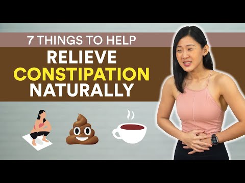 Can't Poop? 💩 Do this 7 Things to Relieve Constipation Naturally!