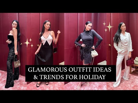 WHAT TO WEAR FOR THE HOLIDAYS: 7 HOLIDAY PARTY OUTFITS AND TRENDS