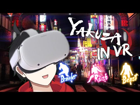 Learning Yakuza Fighting Moves IN VR! [Blade and Sorcery]