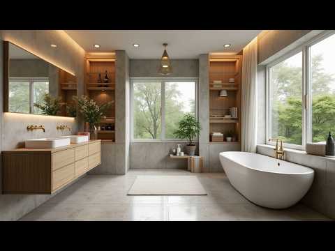 100 Innovative Modern Bathroom Design Ideas