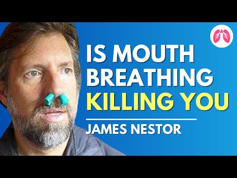 James Nestor Explains why Mouth Breathing is so BAD for you! | TAKE A DEEP BREATH