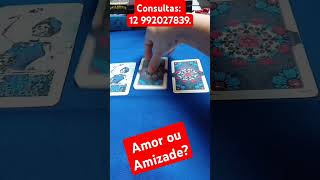 Amor ou Amizade? #tarot #tarô #taro #cartomante #cartomancia #previsãoamorosa #amor