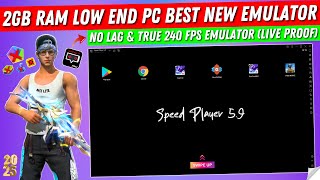 Speed Player 5.9 - Best Emulator For Free Fire Low End PC | 2025 New Emulator For PC (New MSi Lite)