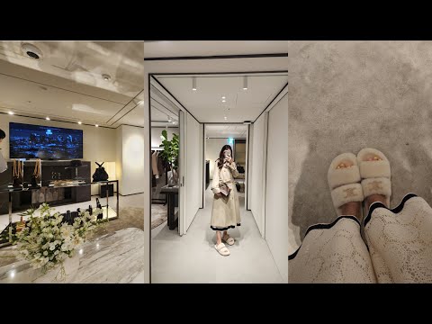 [VLOG] 대학원생 워킹맘 일상 | 백화점 VIP 행사 초대 | 셀린느 행사 초대 | 타임빌라스 | 밤하늘을 수놓은 비눗방울