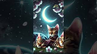 Goodnight Kittens Baby Sleep Music Calming Bedtime Story  #lullabystories #babysleep #babymusic