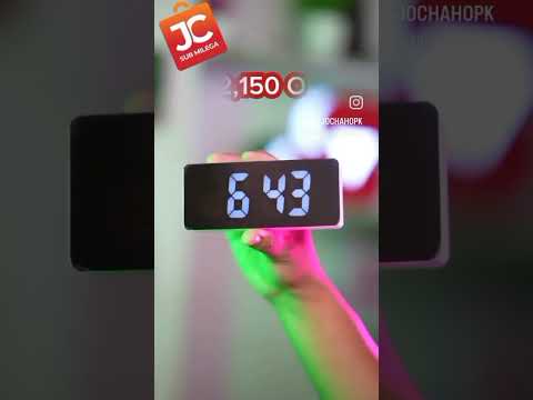 Mirror Digital Clock now available on JoChaho #shorts