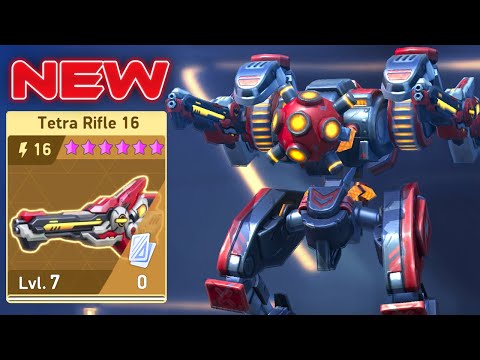 Tetra Rifle 16 on Solis, Mimicker, and Blockhorn? This Trio Redefines Power! 😱💥 Mech Arena