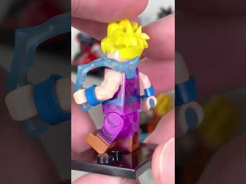 LEGO Dragon Ball Son Goku Ultra Instinct | Gohan | Gogeta Jiren Unofficial Lego Minifigures #Shorts