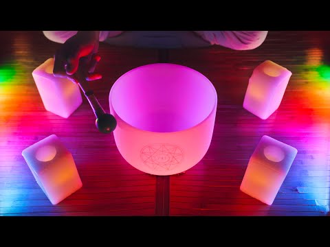 6 SOLFEGGIO SINGING BOWLS  |  Frequencies Sound Bath | 396Hz + 417Hz + 528Hz + 639Hz + 741Hz + 852Hz