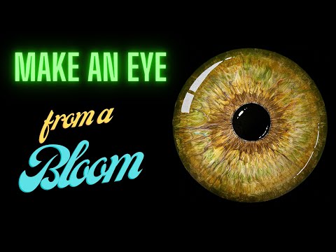 #64- AMAZING EYE PAINTING TUTORIAL #arttutorial #bloomtechnique