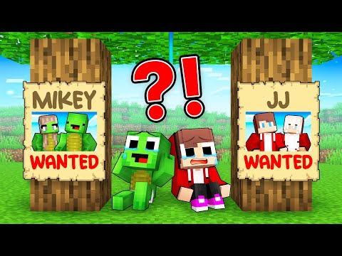 Baby Mikey and Baby JJ Lost Their Parents in Minecraft (Maizen)