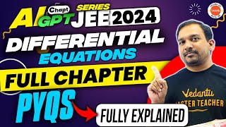 Differential Equations In Telugu | Full Chapter PYQS | Kiran Sir @VedantuTeluguJEE