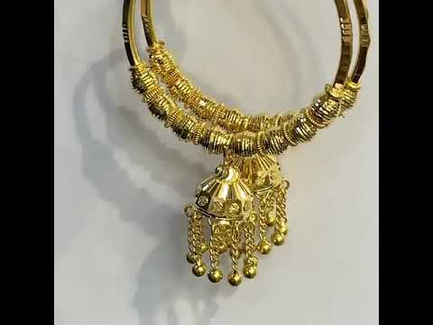 short video #dezy fashion# latest gold earring design!!