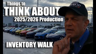 2025 CORVETTE PRODUCTION TALK AS WE DO C8 INVENTORY WALK DEC 2024