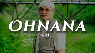 Kapo - Ohnana (Letra)