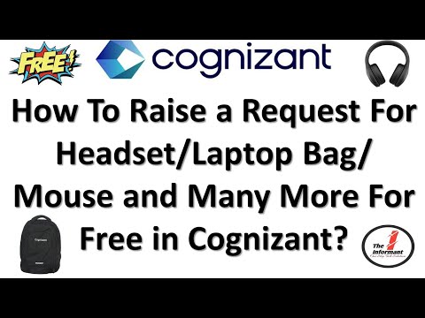 How To Raise a Request For Headset/Mouse/Bag in Cognizant?|How to get headset in Cognizant for free🤔