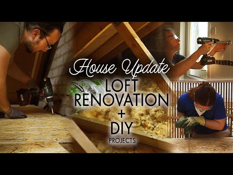 Ripping out the loft! + loads of other DIY projects we've been up to ~ The Home Diaries part two