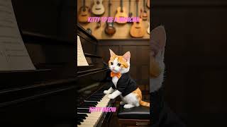 Kitty to be a musician #shorts#aicartoons