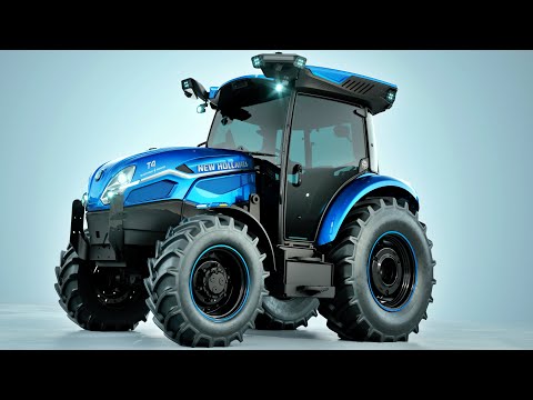 New Holland T4 Electric Autonomous  Tractor