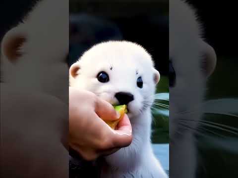 Baby Otter's Adorable Playtime Moments! #OtterLove #otter