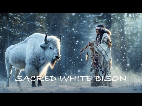 Sacred White Bison -  Powerful Shamanic Music with Native American Flute for Inner Peace