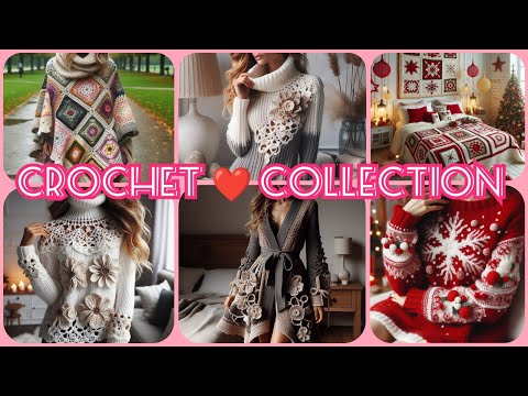 Trending crochet sweater | GRANNY SQUARE Sheets and Clothing Sweater #knitted #crochet