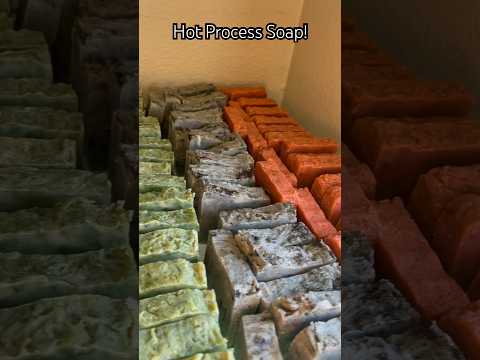 Hot Process Soap | Better Ingredients | Faster Curing Time #SoapMaking