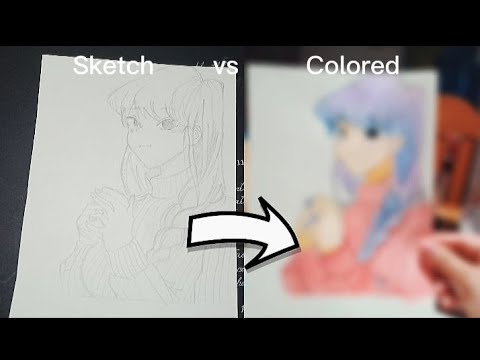 DRAWING KOMI SAN | KOMI SAN CANT COMMUNICATE | WATERCOLOR PAINTING | ANIME DRAWING