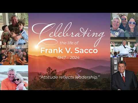 Frank V  Sacco Celebration of Life LIVE Stream