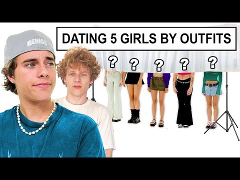 Blind Dating 5 Girls Based on Their Outfits  (ft. Lev Cameron)