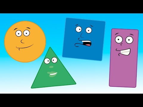 Learn shapes with Delmore the Donkey | shapes song for kids | Little Blue Globe Band