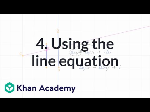 4. Using the line equation | Rendering | Computer animation | Khan Academy