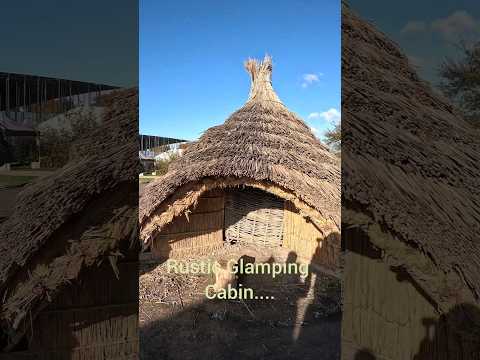 Glamping Cabin or Neolithic Hut?!