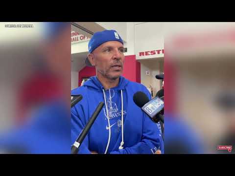 Jason Kidd Interview On Klay Thompson & Luka Doncic First Day of Training Camp!