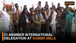 21-member international delegation at Kumbh Mela | DD India