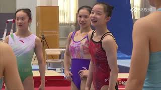 China gymnastics team train for Paris 2024｜Olympics｜中国体操队备战巴黎奥运｜邹敬园｜张博恒｜肖若腾｜刘洋｜孙炜｜邱祺缘｜欧钰珊｜周雅琴｜张怡涵｜罗欢