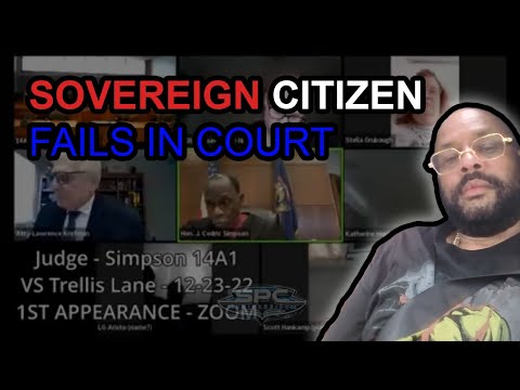 SOVEREIGN CITIZEN FAILS IN COURT