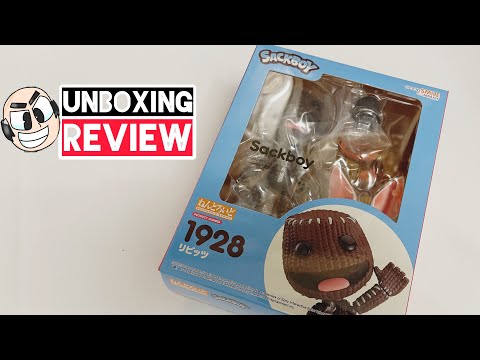 🇯🇵 Nendoroid 1928 sackboy ( little big planet ) ribbit unboxing / review