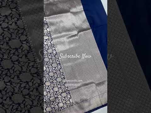 Pure Katan Silk Brocade Handloom Banarasi Saree Dm👉9140458501 #fashion #banarassarees #viralshorts