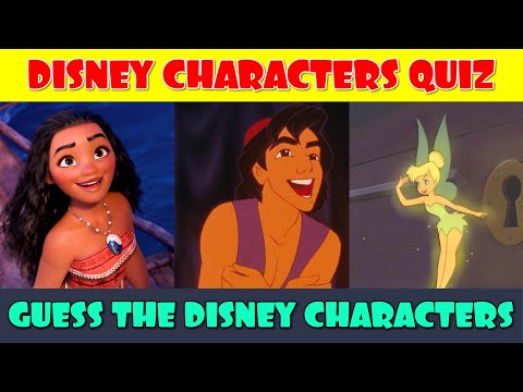 Guess the Disney Character Quiz (Part 2)