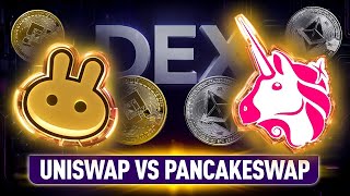 Uniswap & PancakeSwap Explained: Low Fees or High Volume? DeFi Showdown!